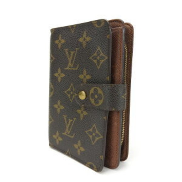 Louis Vuitton Monogram Bifold Wallet Porte Papier Zip Pass Case LV - Picture 2 of 10